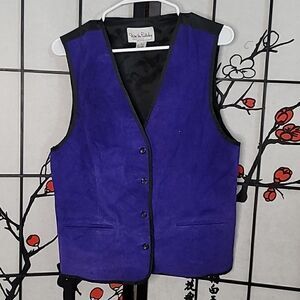 Diane Von Furstenberg 70's Vintage Leather Vest
